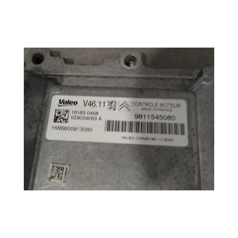 CALCULATEUR MOTEUR CITROEN C-ELYSEE