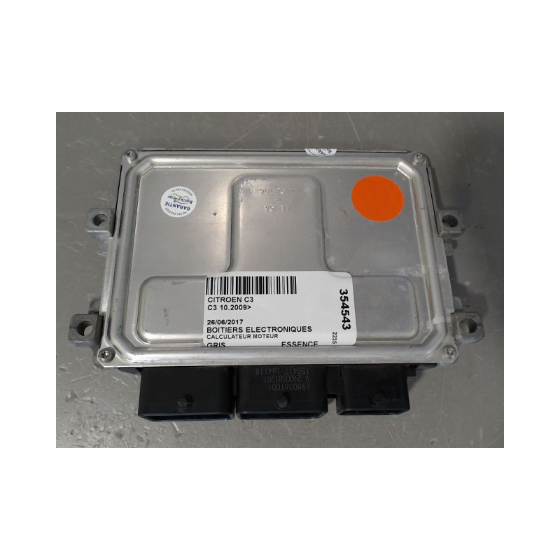 CALCULATEUR MOTEUR CITROEN C3 2009-
