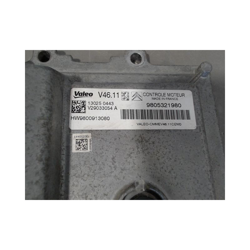 CALCULATEUR MOTEUR CITROEN DS3 Phase 1 (A55) 2009-2014