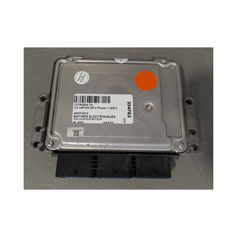 CALCULATEUR MOTEUR CITROEN C3 II Phase 1 (A51) 2009-2013