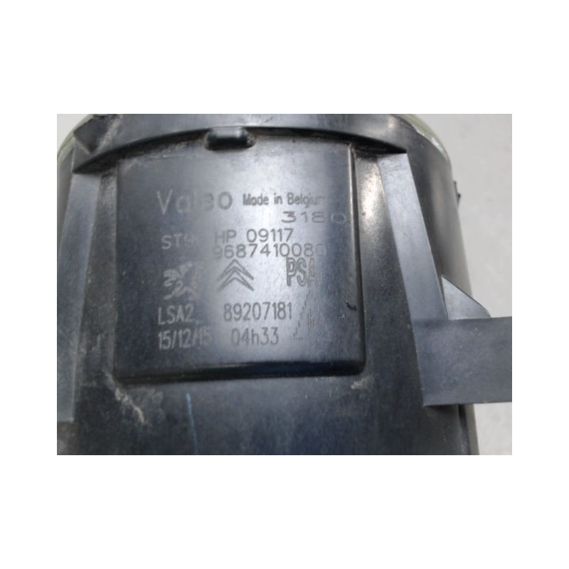 PHARE ANTIBROUILLARD AVANT DROIT PEUGEOT 308