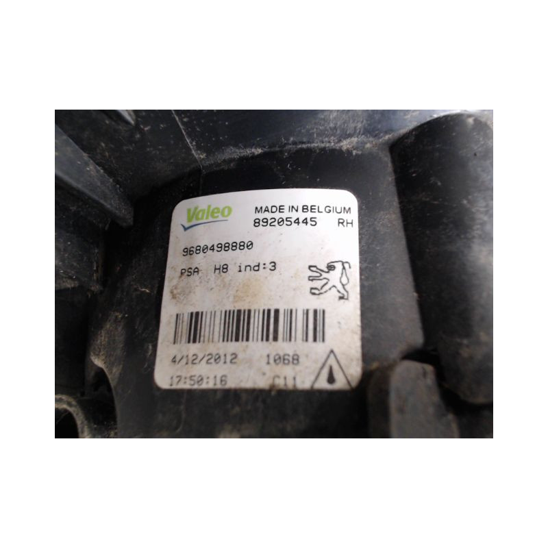 PHARE ANTIBROUILLARD AVANT DROIT PEUGEOT 308