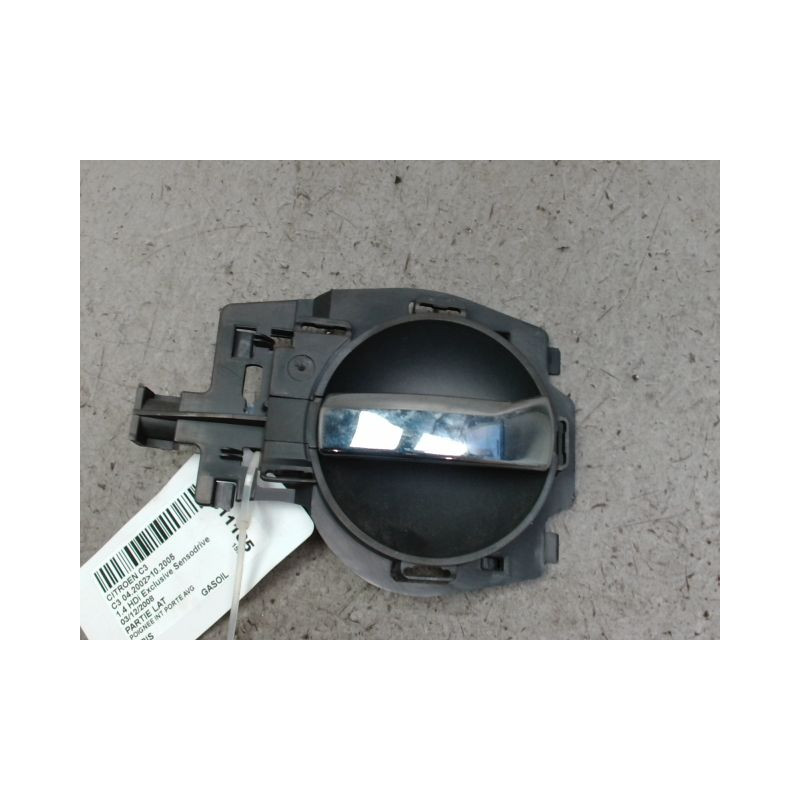 POIGNEE INTERIEURE PORTE AVANT GAUCHE CITROEN C3 2002-2005
