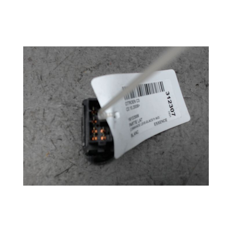 COMMANDE LEVE-GLACE PORTE AVD CITROEN C3 2005-