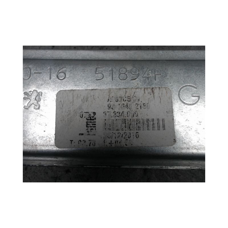 MECANISME+MOTEUR LEVE-GLACE AVANT GAUCHE PEUGEOT 208