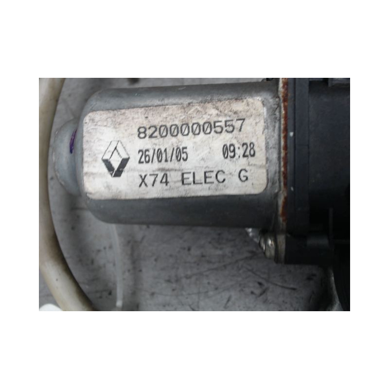 MECANISME+MOTEUR LEVE-GLACE ARRIERE GAUCHE RENAULT LAGUNA II ESTATE 00-05