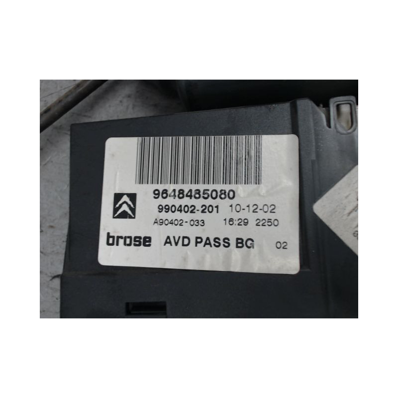 MECANISME+MOTEUR LEVE-GLACE AVANT DROIT CITROEN C5 2001-2004