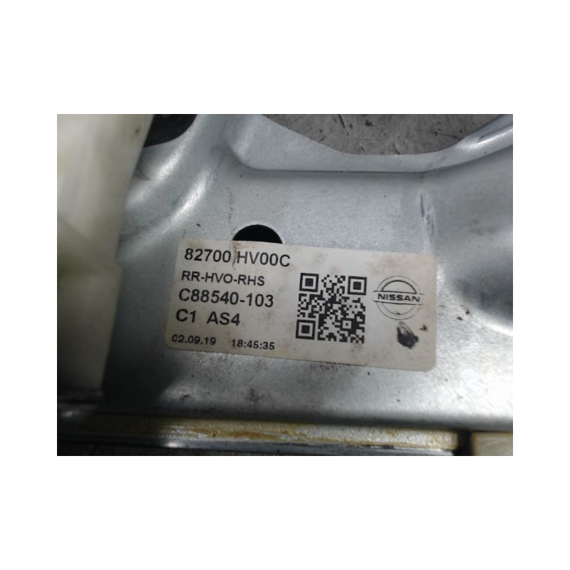 MECANISME+MOTEUR LEVE-GLACE ARRIERE DROIT NISSAN QASHQAI