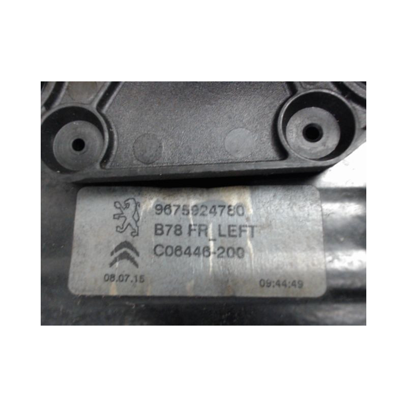 MECANISME+MOTEUR LEVE-GLACE AVANT GAUCHE CITROEN C4 PICASSO LONG