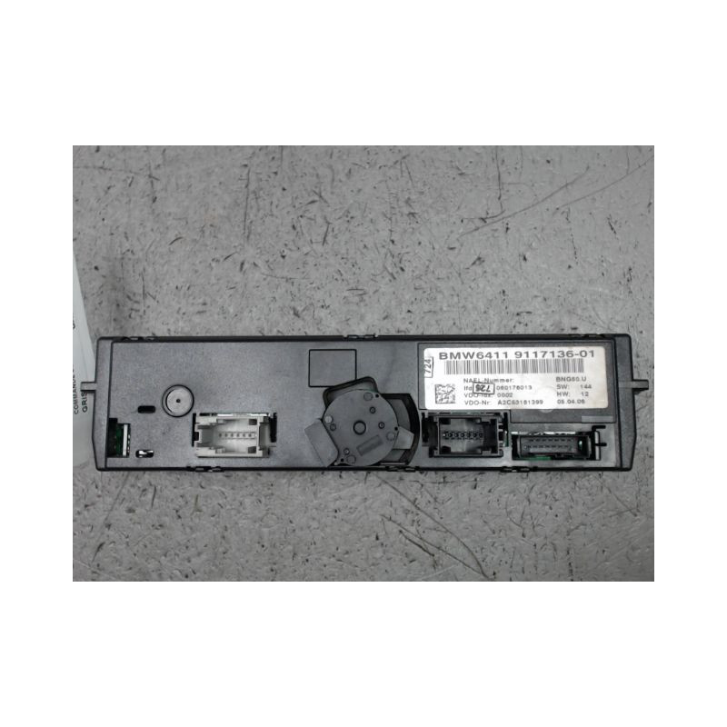COMMANDE DE CHAUFFAGE B.M.W. SERIE 3