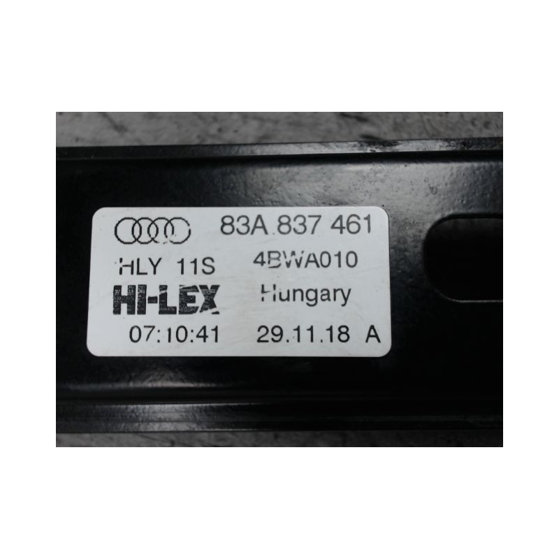 MECANISME+MOTEUR LEVE-GLACE AVANT GAUCHE AUDI Q3