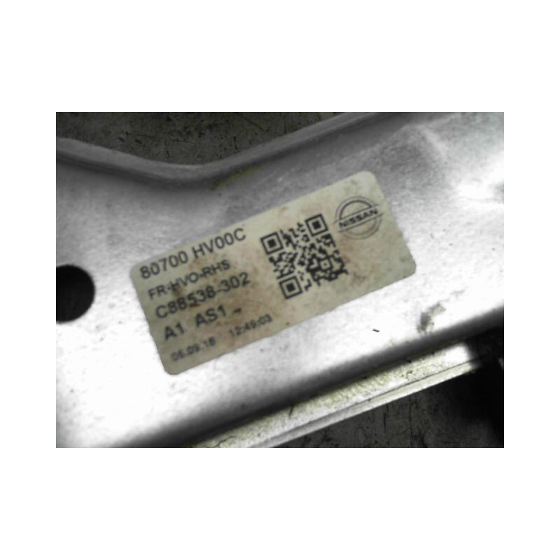 MECANISME+MOTEUR LEVE-GLACE AVANT DROIT NISSAN QASHQAI