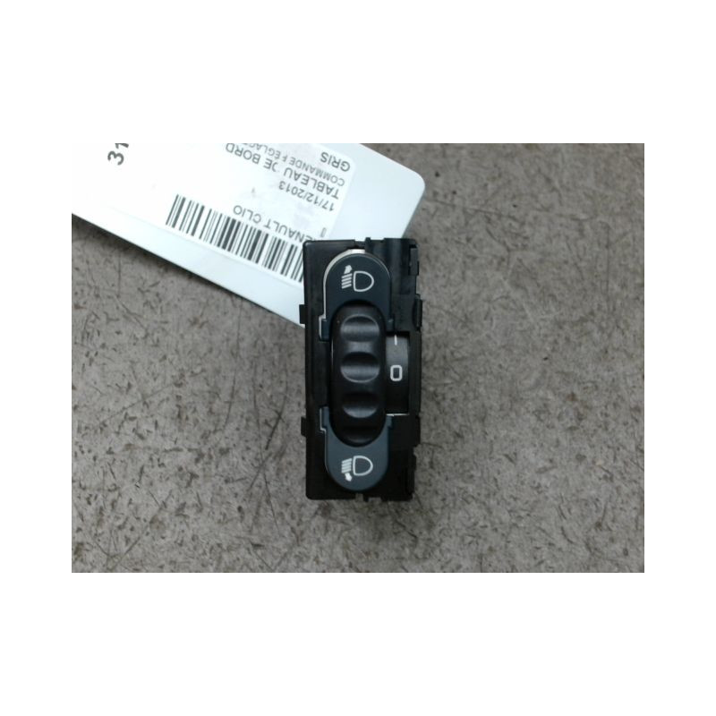 COMMANDE RÉGLAGE HAUTEUR DE PHARE RENAULT CLIO