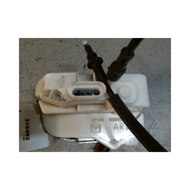 SYSTEME CONDAMNATION ARRIERE DROIT CITROEN C3 2005-
