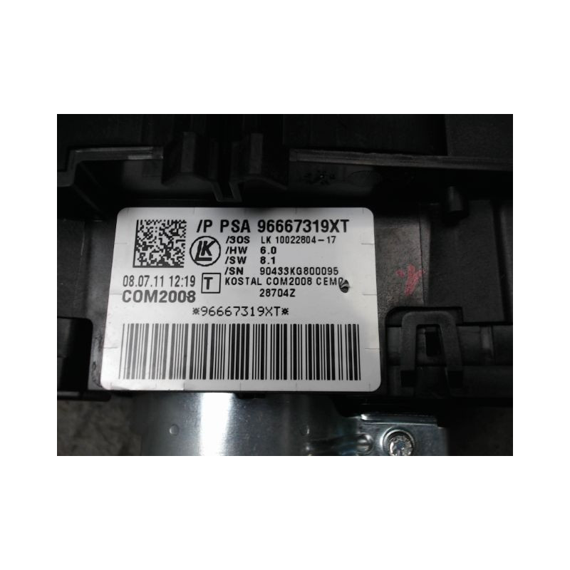 BLOC COMMODOS PEUGEOT 5008 2009-
