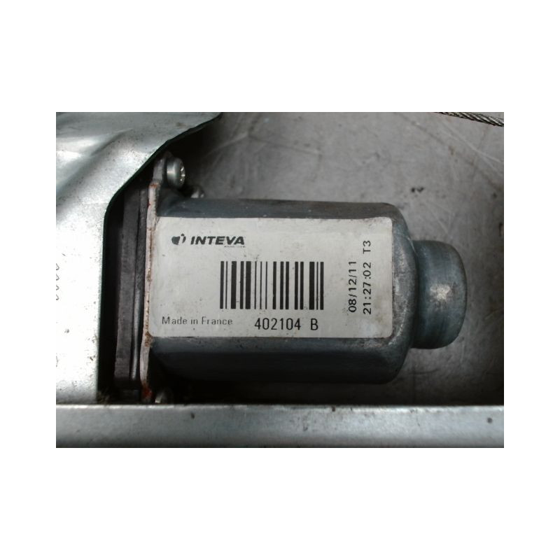 MECANISME+MOTEUR LEVE-GLACE AVANT DROIT PEUGEOT PARTNER FGT LONG 08-