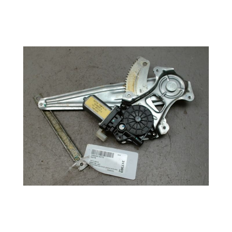 MECANISME+MOTEUR LEVE-GLACE ARRIERE GAUCHE NISSAN NOTE