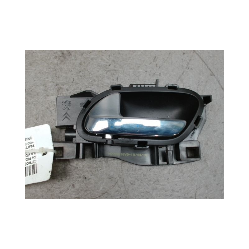 POIGNEE INTERIEURE PORTE AVANT GAUCHE CITROEN C4 PICASSO LONG
