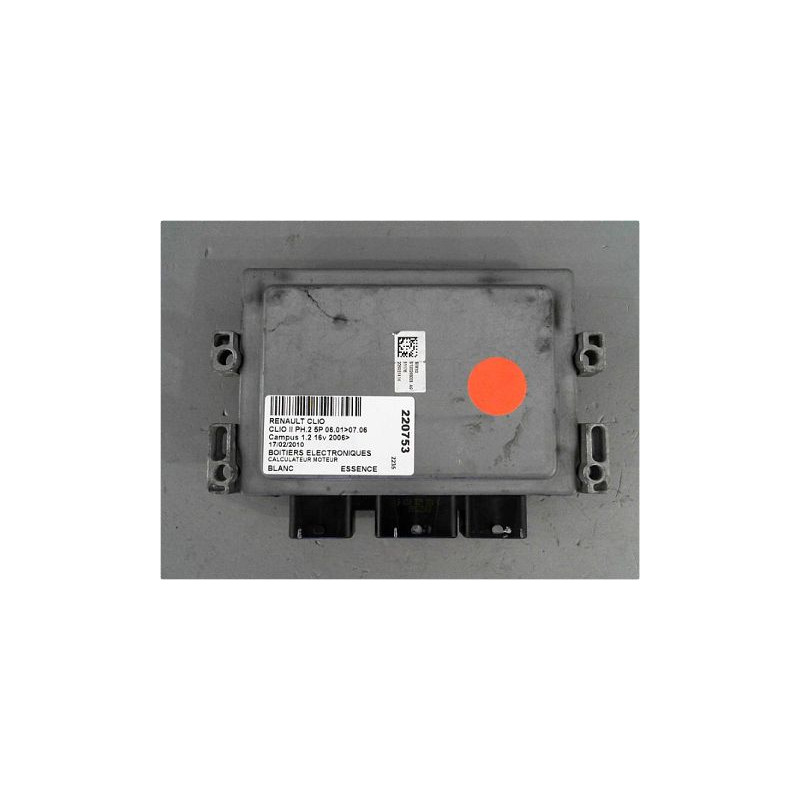 CALCULATEUR MOTEUR RENAULT CLIO II PH.2 01-06