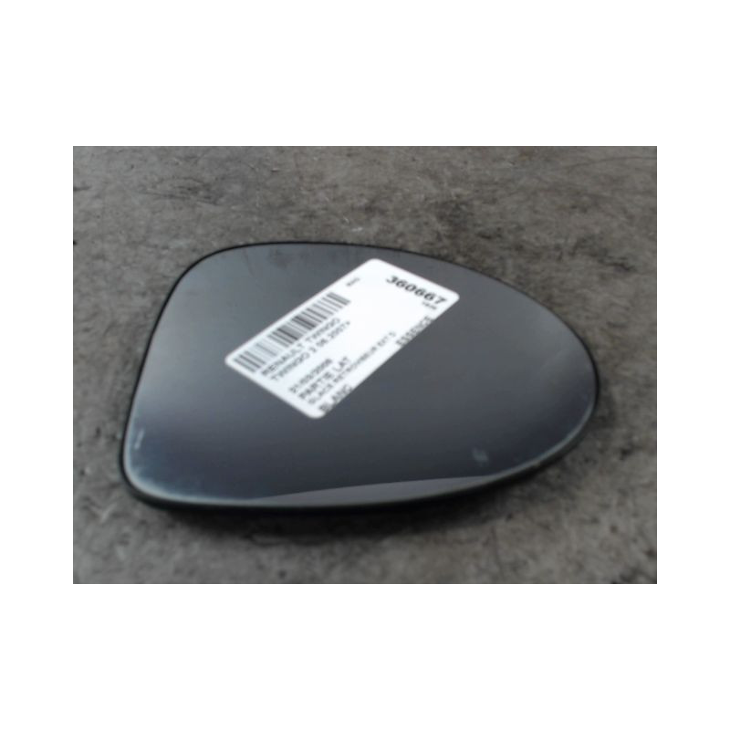 GLACE RETROVISEUR EXT D RENAULT TWINGO 2 2007-