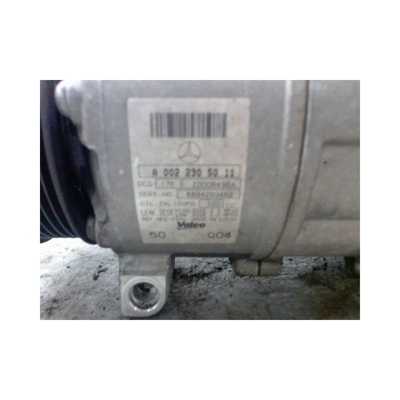COMPRESSEUR AIR CONDITIONNE MERCEDES CLASSE C 2007-