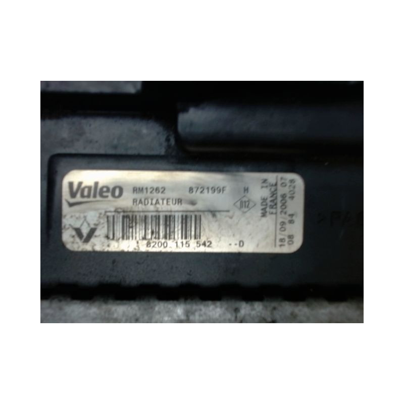 RADIATEUR RENAULT SCENIC II PH.2 2008-