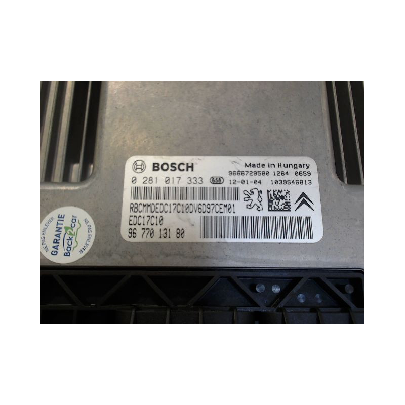 CALCULATEUR MOTEUR PEUGEOT 308 2011-