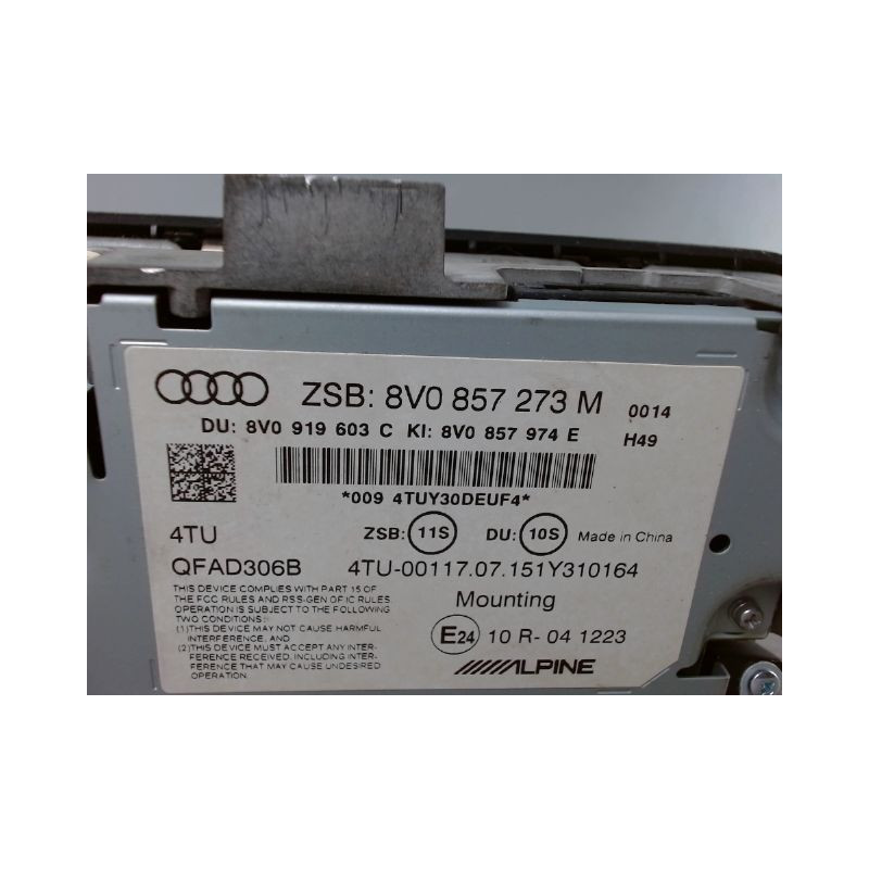 ECRAN GPS AUDI A3