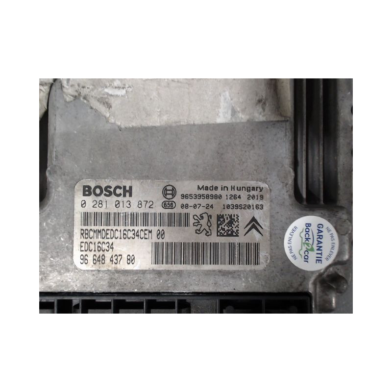 CALCULATEUR MOTEUR PEUGEOT 207 3P