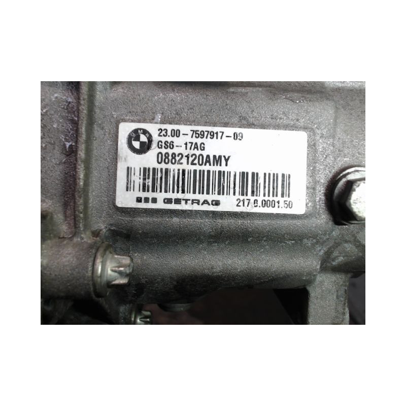 BOITE A VITESSE MECANIQUE BMW SERIE 1 116 i