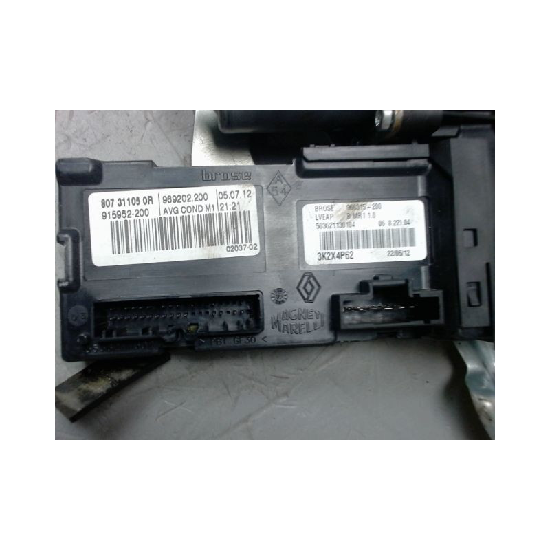 MECANISME+MOTEUR LEVE-GLACE AVANT GAUCHE RENAULT MEGANE