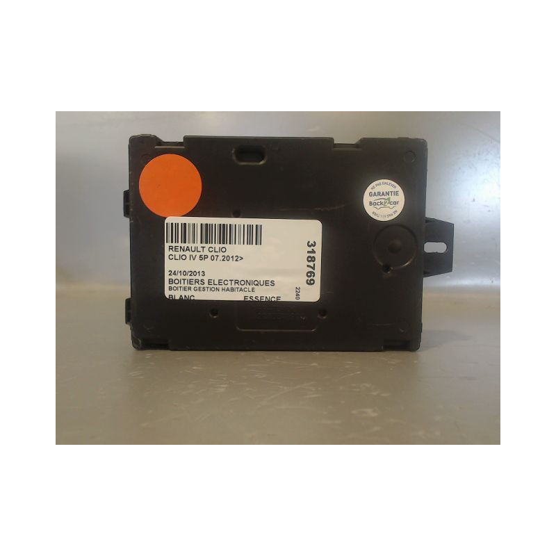 BOITIER GESTION HABITACLE RENAULT CLIO IV 2012-
