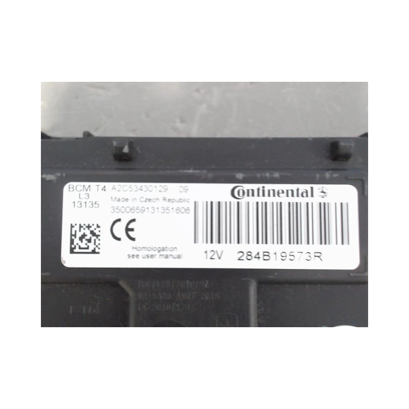 BOITIER GESTION HABITACLE RENAULT CLIO IV 2012-