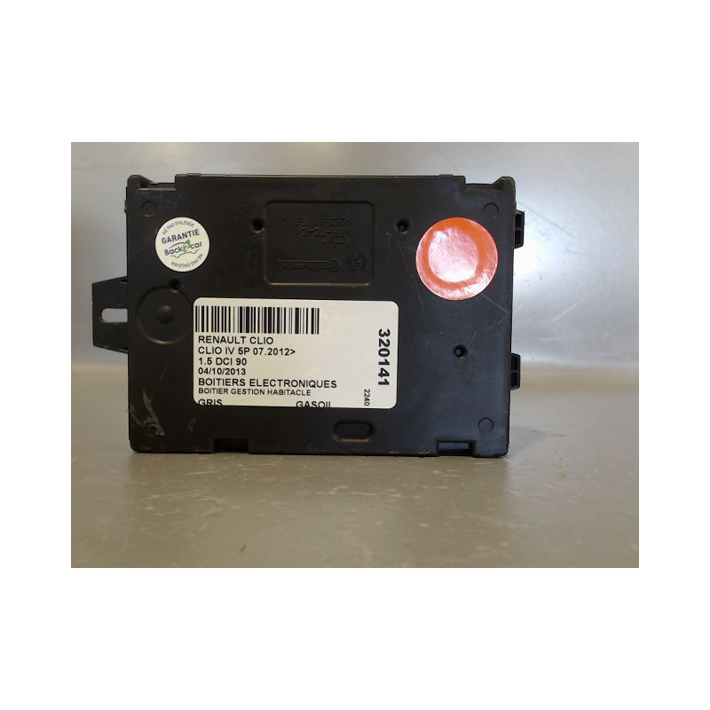 BOITIER GESTION HABITACLE RENAULT CLIO IV 2012-