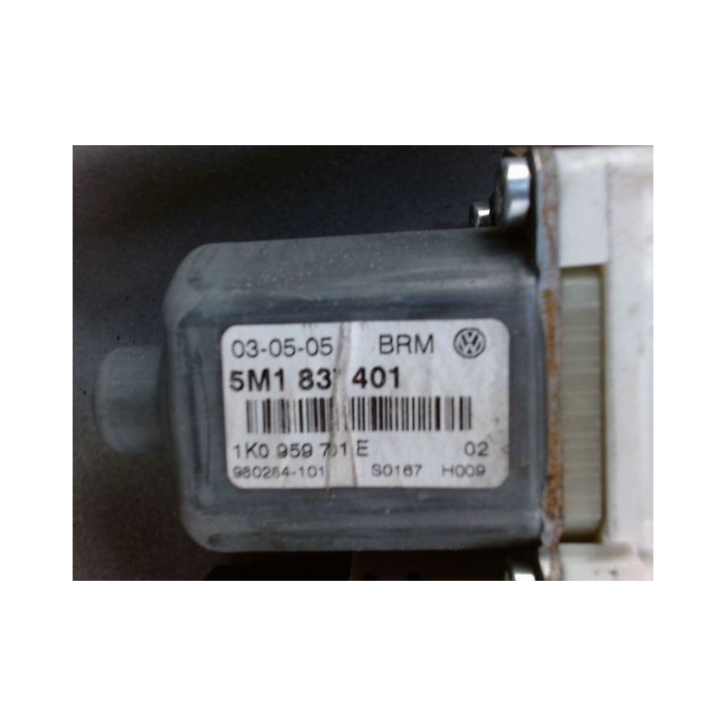 MECANISME+MOTEUR LEVE-GLACE AVANT GAUCHE VOLKSWAGEN GOLF