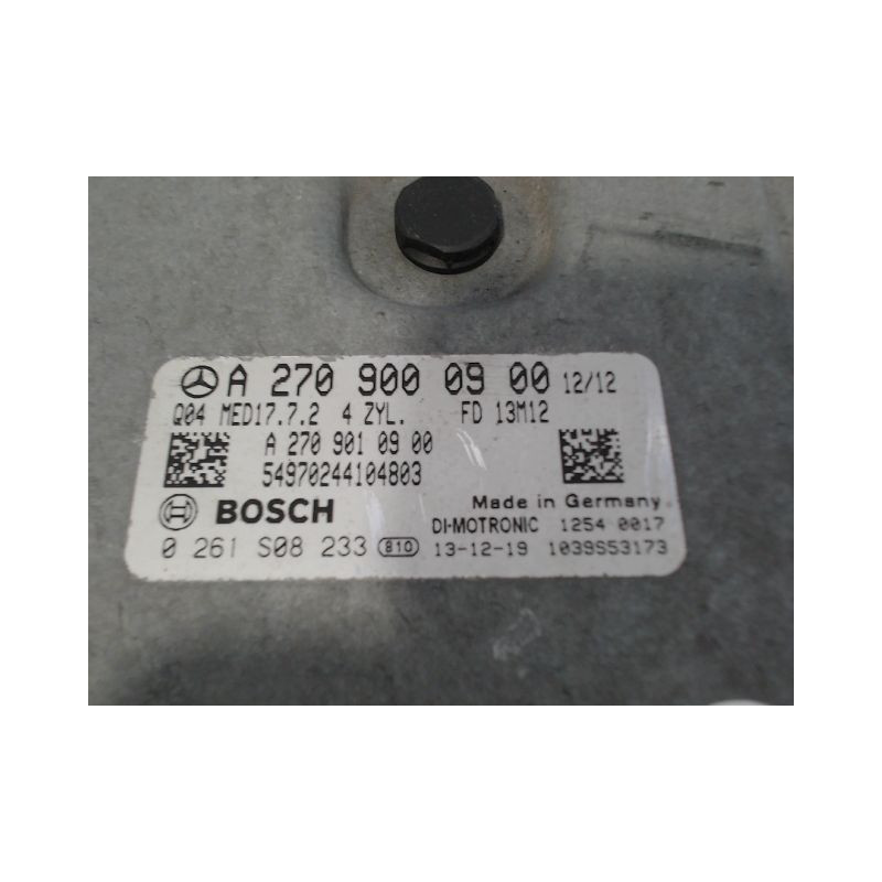 CALCULATEUR MOTEUR MERCEDES CLASSE A 2004-