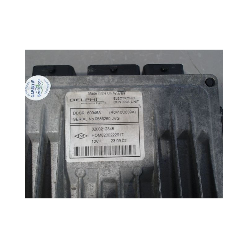 CALCULATEUR MOTEUR RENAULT CLIO II PH.2 01-06