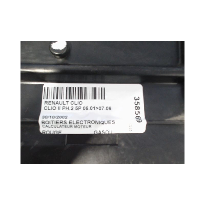 CALCULATEUR MOTEUR RENAULT CLIO II PH.2 01-06