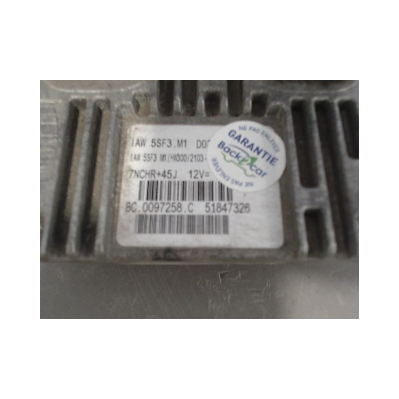 CALCULATEUR MOTEUR FIAT PUNTO 2003-