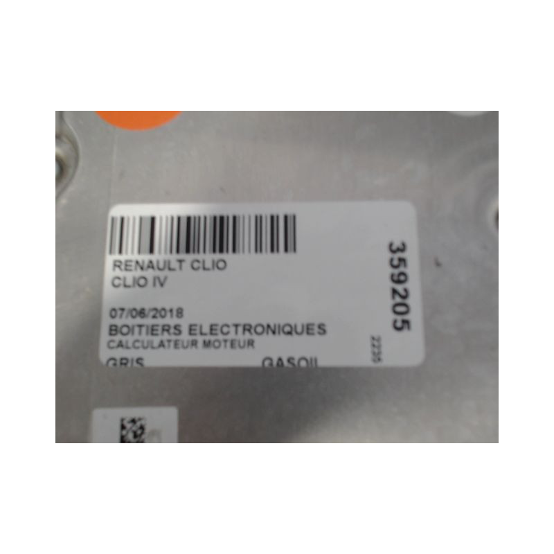 CALCULATEUR MOTEUR RENAULT CLIO IV
