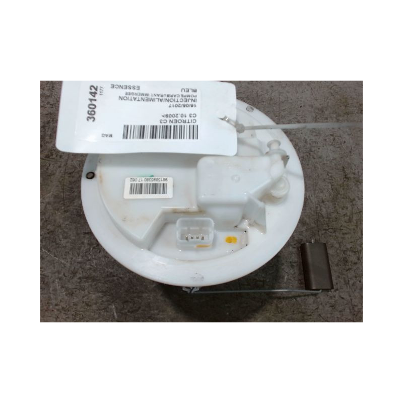 POMPE CARBURANT IMMERGEE CITROEN C3 2009-