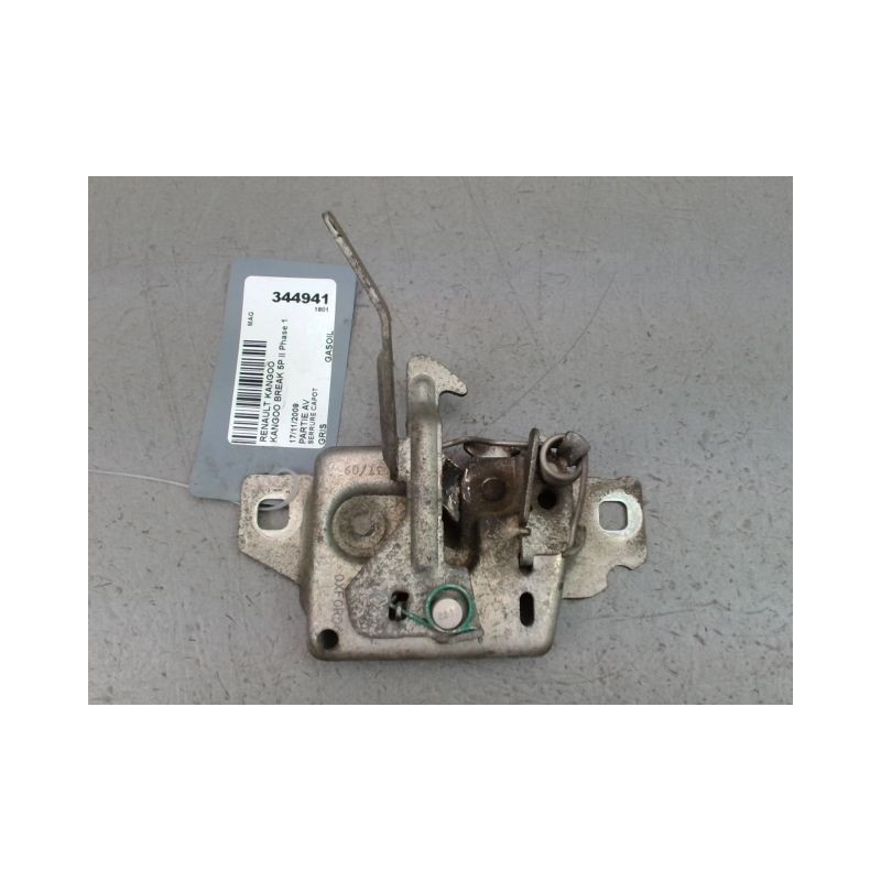 SERRURE CAPOT RENAULT KANGOO BREAK II Phase 1 2008-2013