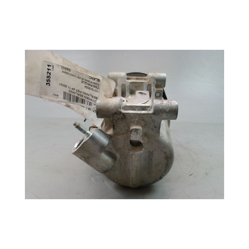 COMPRESSEUR AIR CONDITIONNE CITROEN BERLINGO FGT 2002-