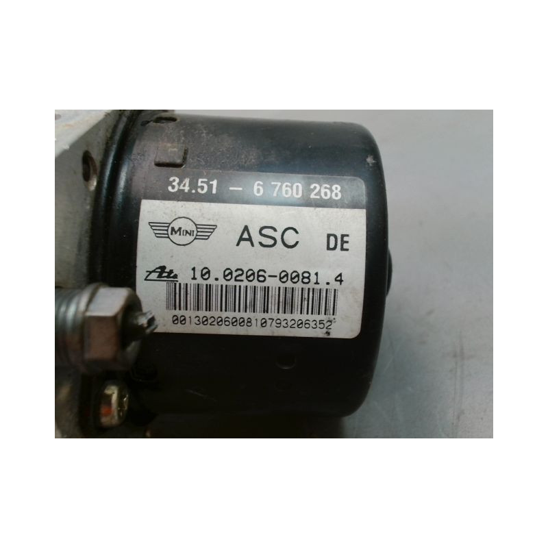 UNITE HYDRAULIQUE ABS MINI MINI I Phase 1 (R50/R53) 2001-2004