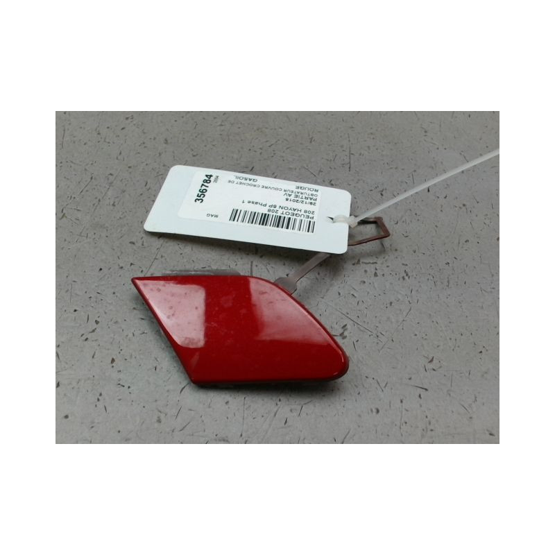 OBTURATEUR COUVRE CROCHET DE BOUCLIER AV PEUGEOT 208 Phase 1 2012-...