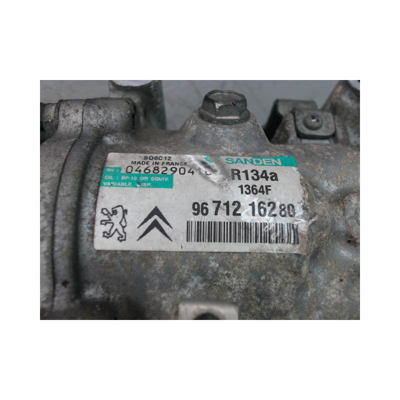 COMPRESSEUR AIR CONDITIONNE PEUGEOT 207 2006-2013
