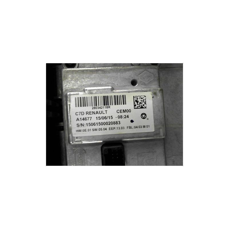 ECRAN GPS RENAULT KADJAR 2015-2019