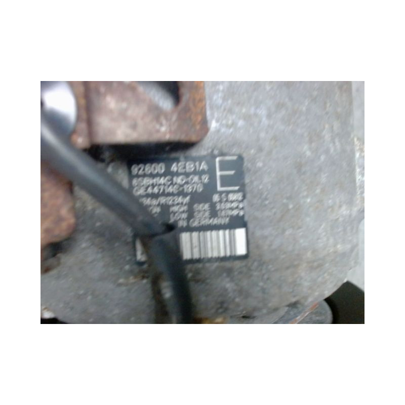 COMPRESSEUR AIR CONDITIONNE NISSAN QASHQAI