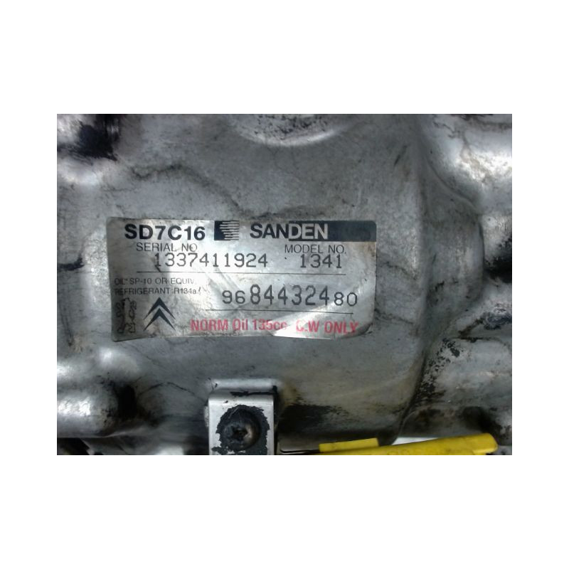 COMPRESSEUR AIR CONDITIONNE PEUGEOT 3008 2009-
