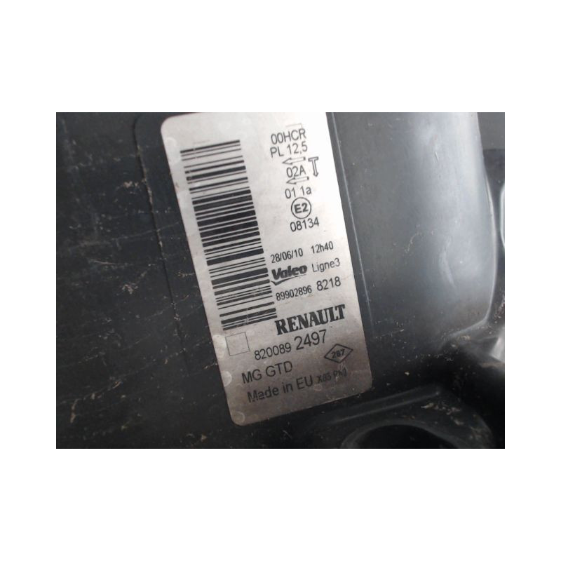 PHARE GAUCHE RENAULT CLIO